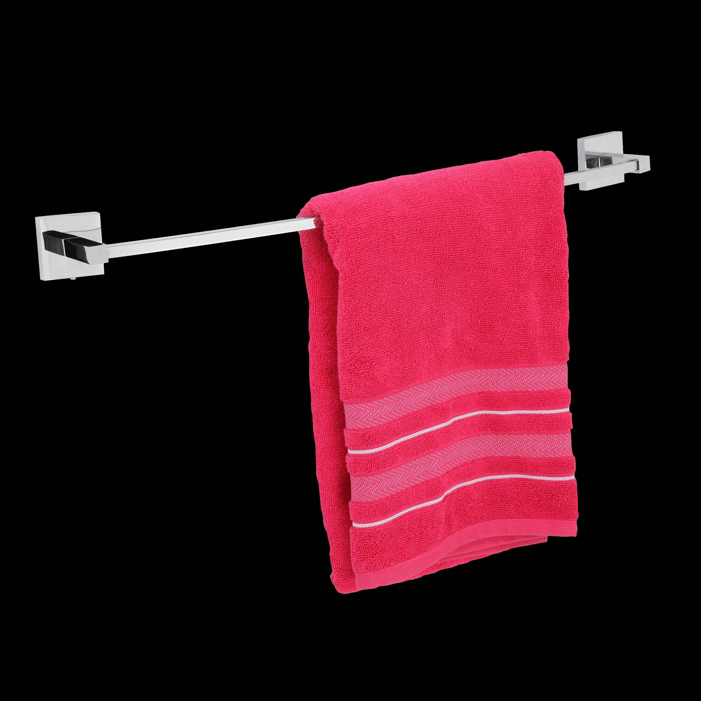 Brass Square Towel Rod